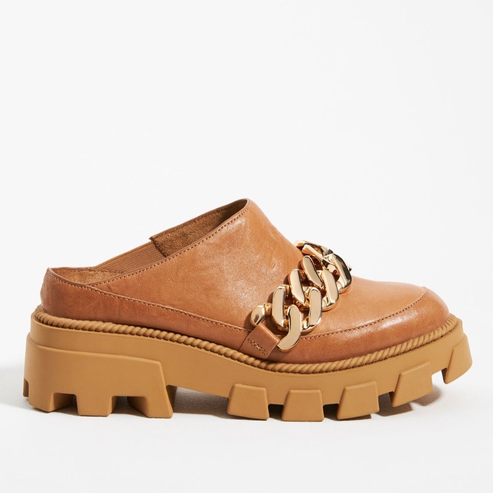 Anthropologie / Kelsi Dagger Brooklyn Boxer Slip on Mules